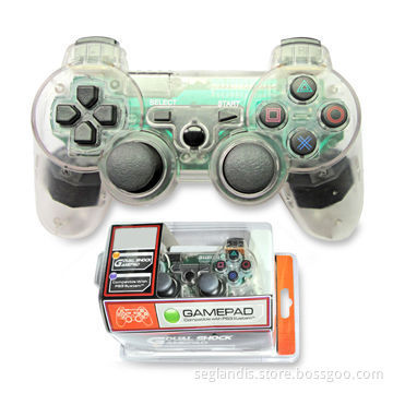 Wired Gamepad, Suitable for Sony PlayStation 3 Game Console with Dual Shock Function